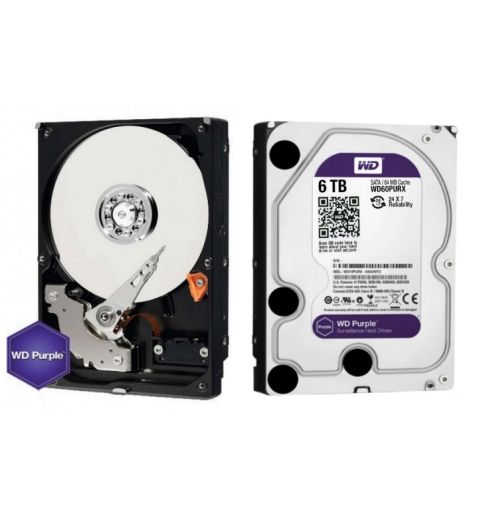WD Purple 6TB SATA 6 Gb/s NAS Hard Drive WD60PURX