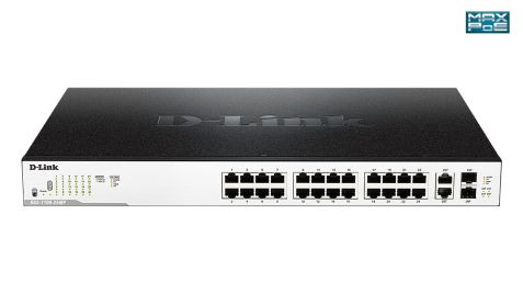 D-Link DGS-1100-26MP 26-Port Gigabit Smart Max PoE+ Switch