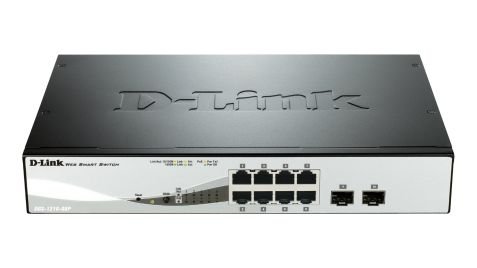 D-Link DGS-1210-08P 8 Port Gigabit Smart PoE Switch