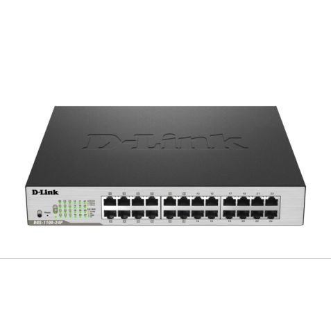 D-Link DGS-1100-24P 24 Port Gigabit Smart Managed Switch