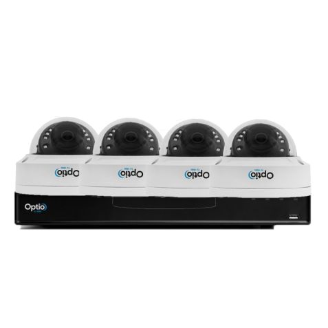 Optio IP Dome Camera and NVR Bundle