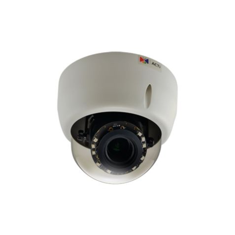 ACTi E610 10MP Indoor Dome Camera with Basic WDR and Varifocal Lens