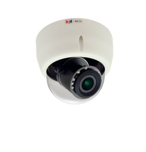 ACTi E616 5MP Indoor Zoom Dome with D/N, Adaptive IR, Basic WDR, 4.3x Zoom Lens
