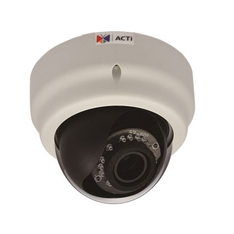 ACTi E69 2MP Indoor Dome Camera with D/N, IR, Basic WDR, SLLS and Varifocal Lens