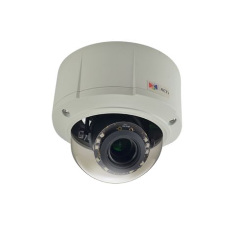 ACTi E89 10MP Outdoor Dome Camera with D/N, Adaptive IR, Basic WDR and Varifocal Lens 