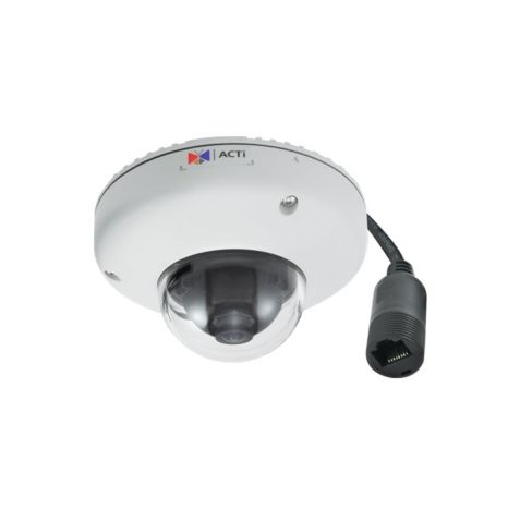 ACTi E918 3MP Outdoor Mini Dome Camera with Superior WDR and Fixed 1.9mm Lens