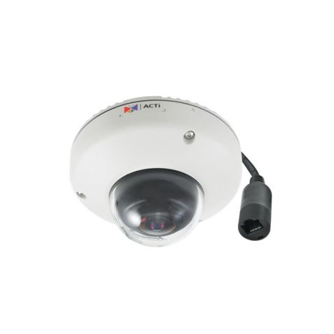 ACTi E923 10MP Outdoor Mini Fisheye Dome Camera with Basic WDR and Fixed 1.37mm Lens