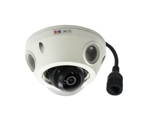 ACTi E926 10MP Outdoor Mini Dome with D/N, Adaptive IR, Basic WDR, Fixed Lens