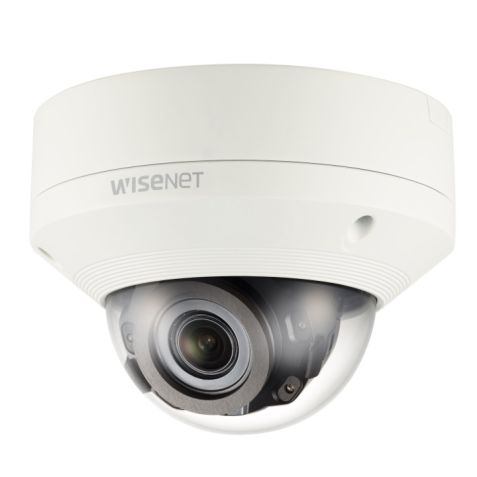 Wisenet XNV-8080R 5 Megapixel Vandal Resistant Network IR Dome Camera