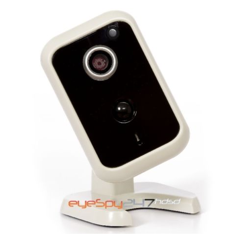 EyeSpy247 HDSD Compact Wireless HD IP Camera with Logo