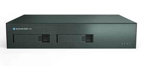 Milestone Husky M20 - 2TB 8-Channel Network Video Recorder with Integrated PoE Switch - HM20-2T-8P