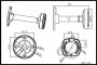 Hikvision DS-1271ZJ-120 Pendant Mount Bracket 