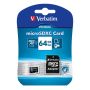 Verbatim 64GB microSDXC Class 10 Card with Adapter