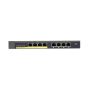 Netgear GS108P Prosafe 8-Port 10/100/1000 Gigabit Switch with 4-Port PoE 