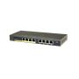 Netgear GS108P Prosafe 8-Port 10/100/1000 Gigabit Switch with 4-Port PoE 