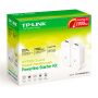 TP-Link TL-PA7020P 2-Port Gigabit Pass-through Powerline Starter Kit 