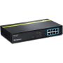 Trendnet TPE-T80H 8 Port 10/100Mbps Power over Ethernet+ Switch