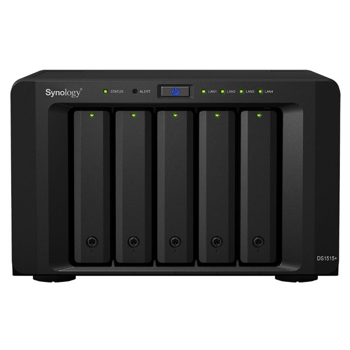 Synology DiskStation DS1515+ 10TB (5 x 2TB WD Red HDD) 5 Bay NAS Desktop Server