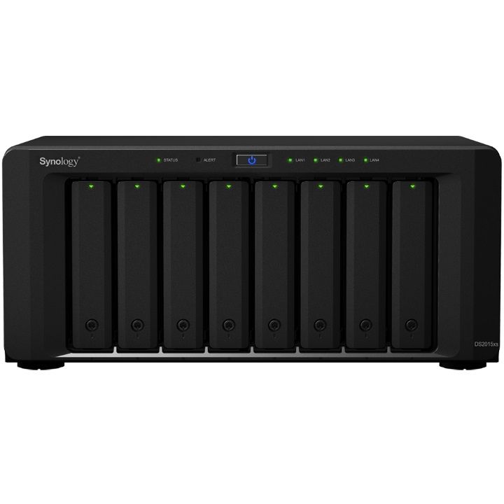 Synology DiskStation DS2015xs 8TB (WD Red HDD) 8 Bay Desktop NAS Server 