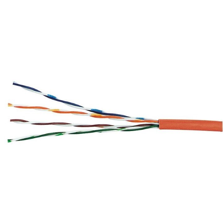 EXCEL C5E LSOH 305M CABLE ORANGE 100-057