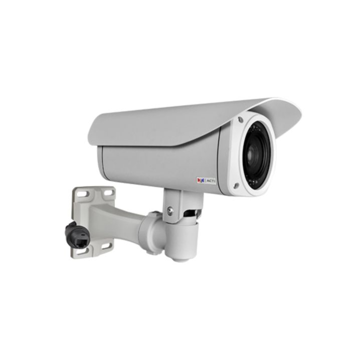 ACTi B44 1.3MP Zoom Bullet Camera with D/N, Adaptive IR, Basic WDR, SLLS, 10x Zoom Lens 