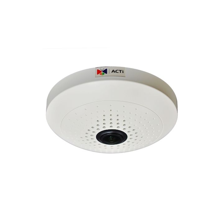 ACTi B55 10MP Indoor Fisheye Dome Camera with D/N, Basic WDR and Fixed Lens