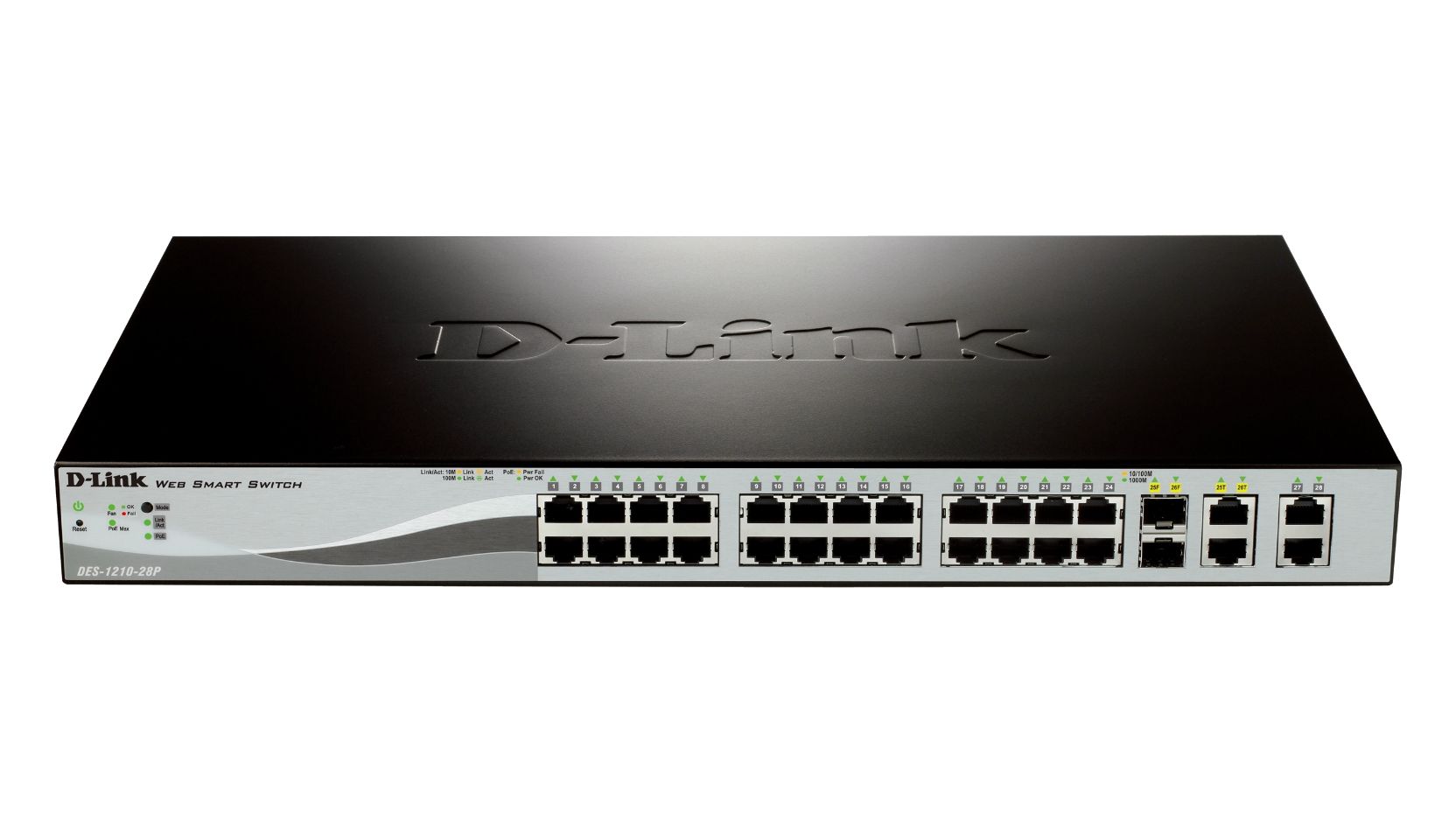 D-Link DES-1210-28P 28-Port Smart PoE Switch 