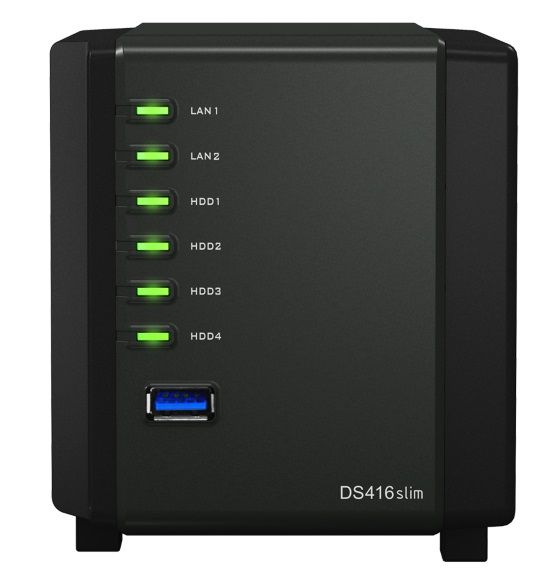 Synology DiskStation DS416slim 4-Bay NAS Server