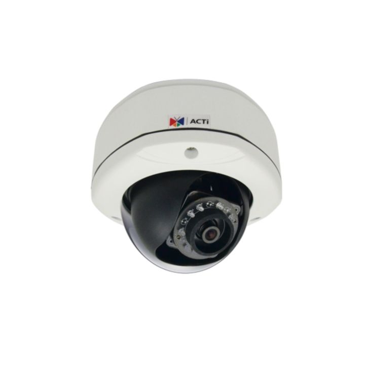 ACTi E74A 3MP Outdoor Dome Camera with D/N, IR, Superior WDR and Fixed 2.93mm Lens 