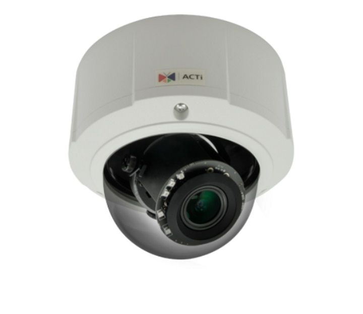ACTi E815 5MP Outdoor Zoom Dome with D/N, Adaptive IR, Basic WDR, 4.3x Zoom Lens