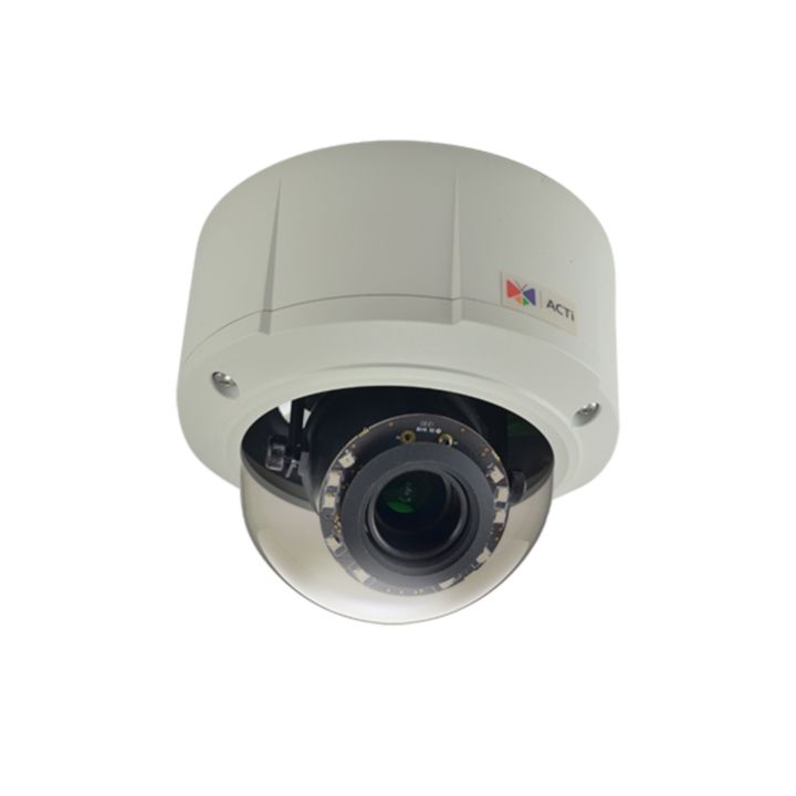 ACTi E89 10MP Outdoor Dome Camera with D/N, Adaptive IR, Basic WDR and Varifocal Lens 