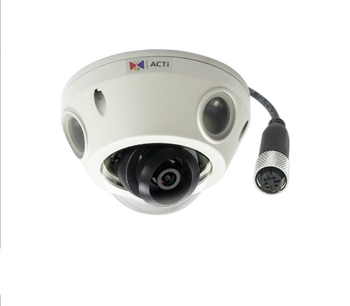 ACTi E924M 5MP Outdoor Mini Dome with D/N, Adaptive IR, Basic WDR, Fixed Lens