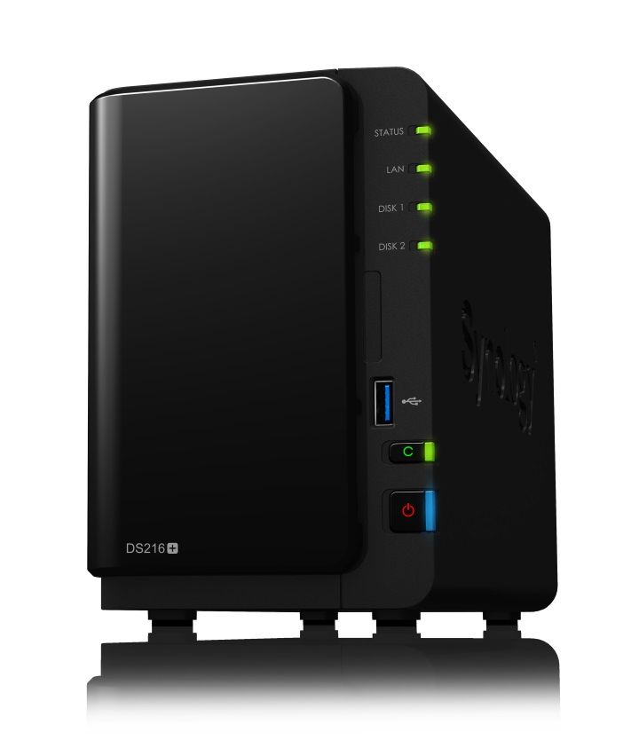 Synology DS216+II DiskStation 2 Bay Desktop NAS Server