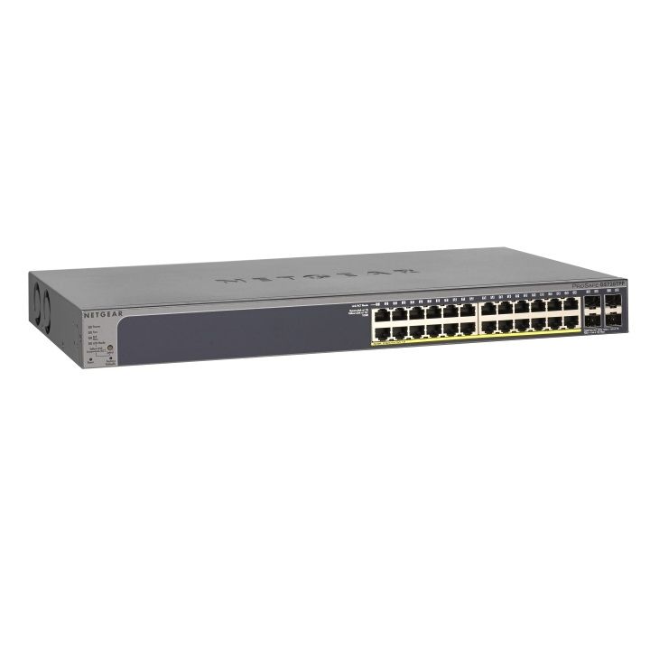 Netgear GS728TPP ProSAFE Gigabit PoE+ Smart Managed Switch