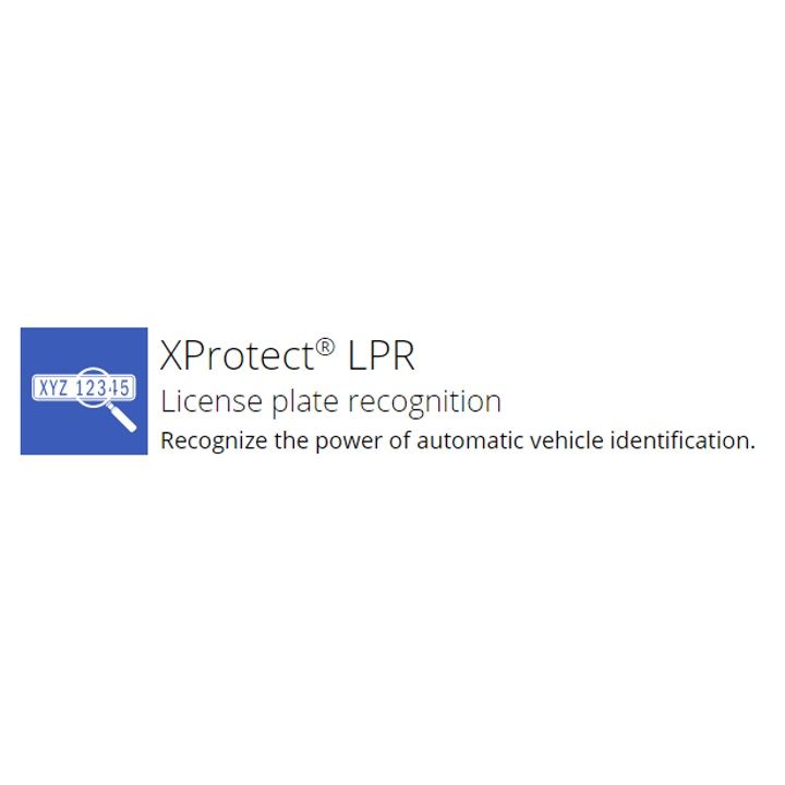 Milestone XProtect LPR Camera License