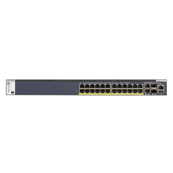 Netgear M4300-28G-POE+ ProSAFE 28 Port Intelligent Edge Managed Switch 