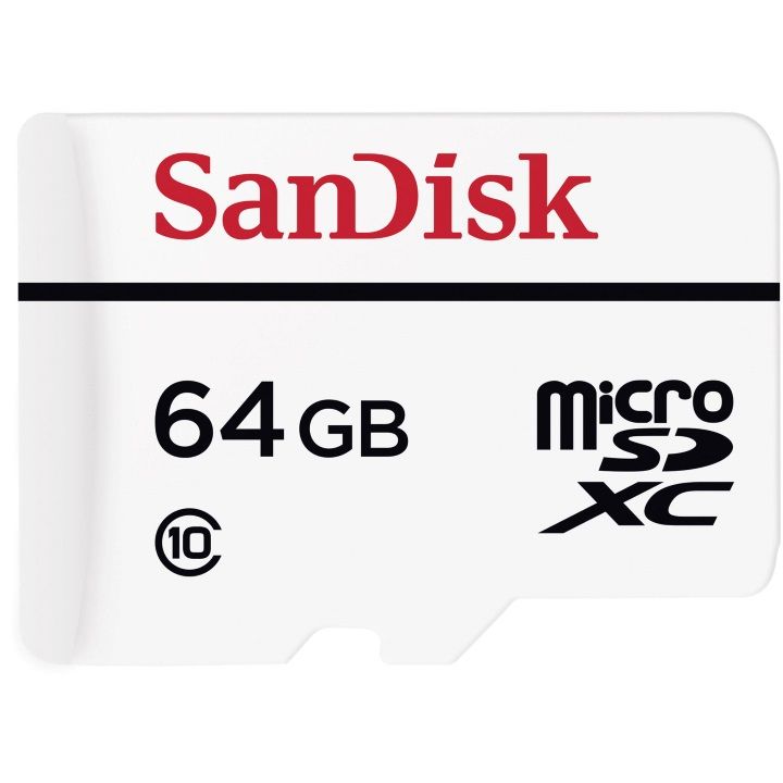 SanDisk SDSDQQ-064G-G46A High Endurance Video Monitoring microSDXC Memory Card