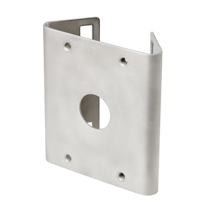 Wisenet SBP-300PMS Stainless Steel Pole Mount Bracket