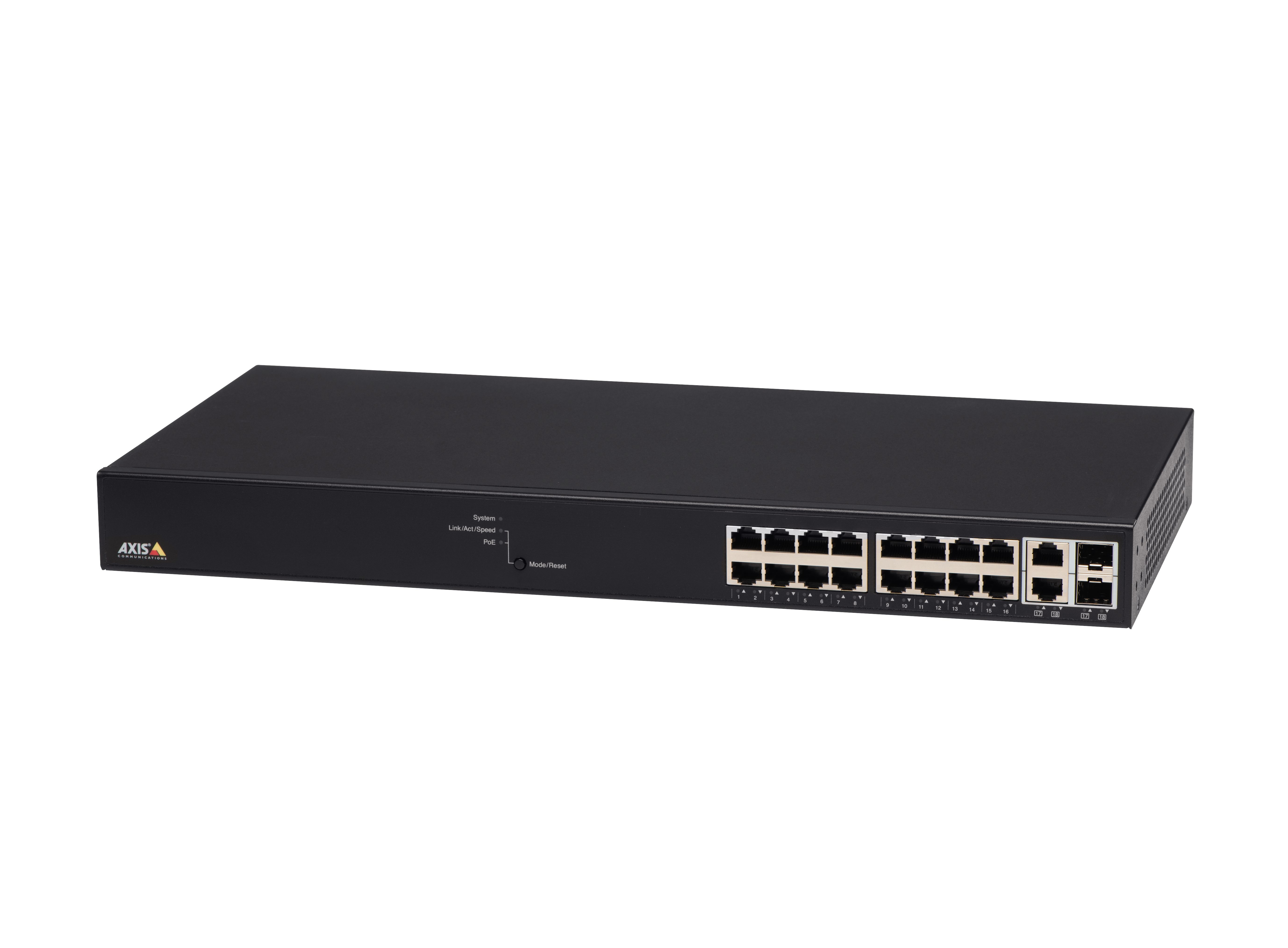 Axis T8516 16-Channel PoE+ Network Switch 5801-693