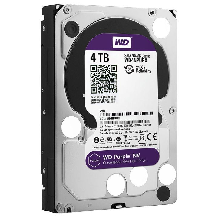 WD Purple NV | 4TB SATA 6 Gb/s Hard Drive WD4NPURX