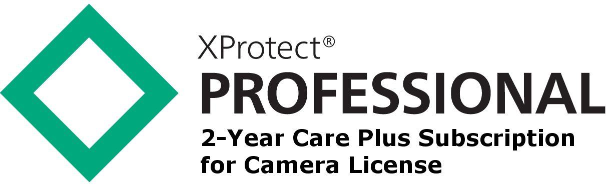 Milestone 2 Years Care Plus for XProtect Professional Camera License