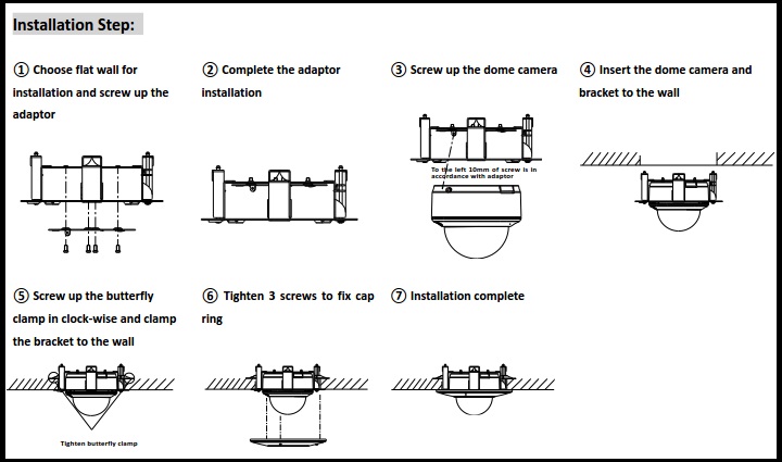 Hikvision DS-1227ZJ Indoor In-ceiling Mount