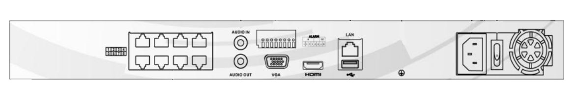 DS-7608NI-I2 interface