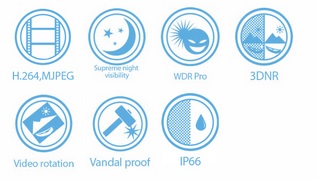 Vivotek FD836B-HVF2 Fixed Dome Network Camera