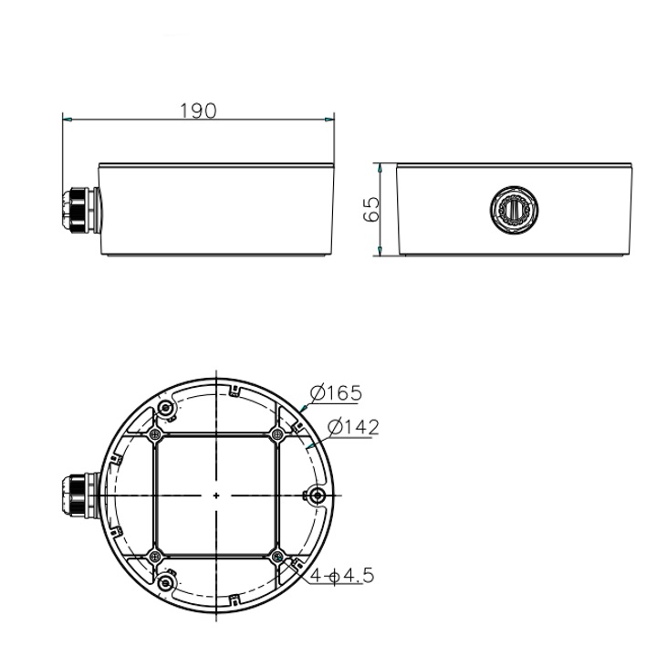 DS-1280ZJ-DM26 dimensions