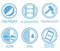 Vivotek FD8164V-F3 2MP Fixed Dome Network Camera