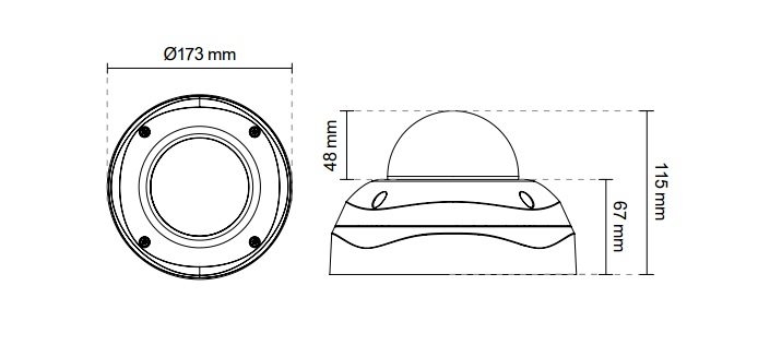 Vivotek FD8381-EV 5MP Fixed Dome Network Camera