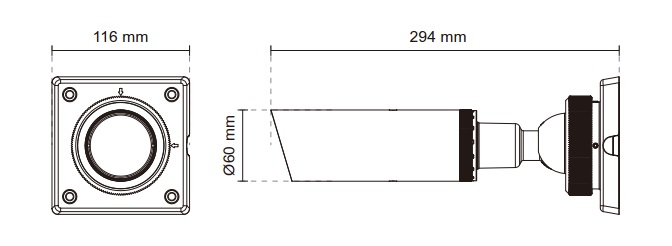 Vivotek IB8354-C 1.3MP Bullet Network Camera