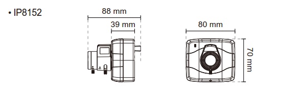 Vivotek IP8152 Mini Box Network Camera