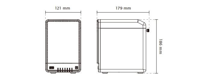Vivotek ND8321 8 Channel Standalone Desktop Network Video Recorder